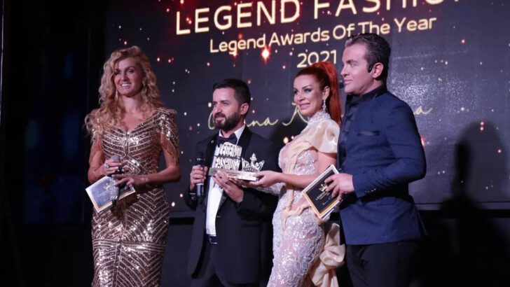 Legend Fashion dergisinin 1.yaş gününde muhteşem ödül töreni!