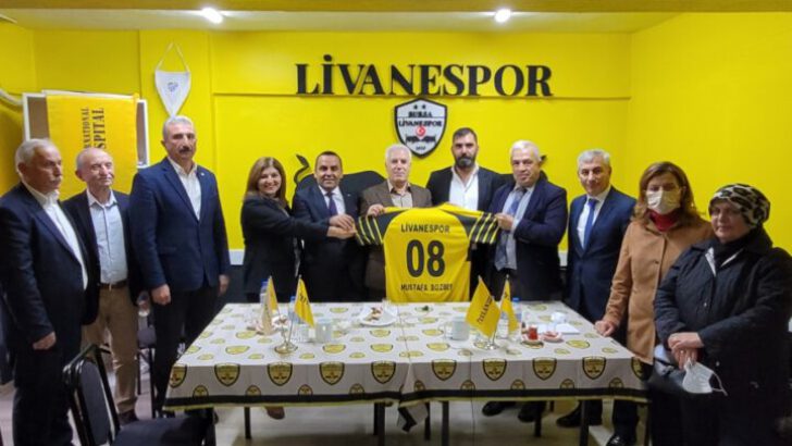 Bozbey’den Livanespor’a ziyaret