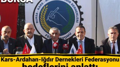 Kars-Ardahan-Iğdır Dernekleri Federasyonu hedeflerini anlattı