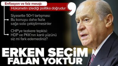 ‘Seçim de seçim’ diyenler bozgun siyasetinin taraftarlarıdır