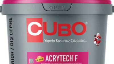 CUBO’NUN %100 SAF AKRİLİK ACRYTECH F ULTRA BOYASI İLE ZORLU HAVA KOŞULLARINA MÜKEMMEL DAYANIM