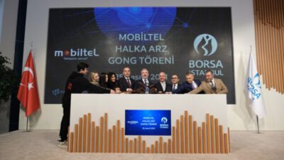 Mobiltel, Borsa İstanbul’da “MOBTL” koduyla işlem görmeye başladı