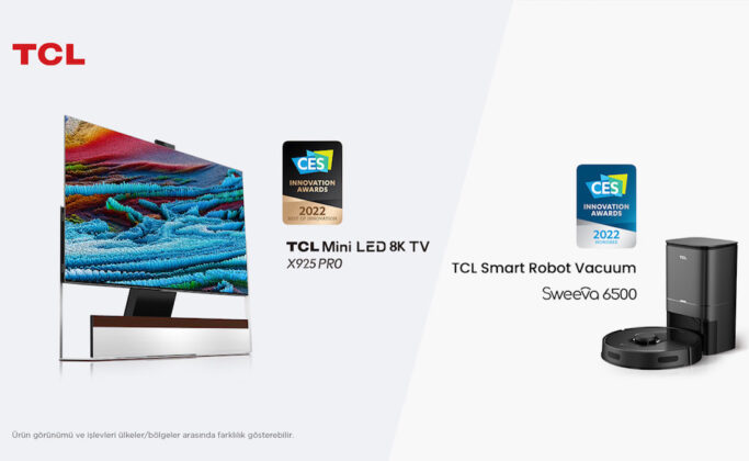 TCL, CES 2022 İnovasyon Ödülleri’nde 2 ödül birden aldı