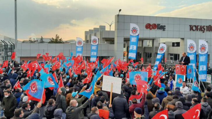 Metal işçileri meydanlarda!