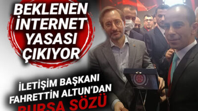 Altun: İnternet Yasası yeni yılda Meclis’te