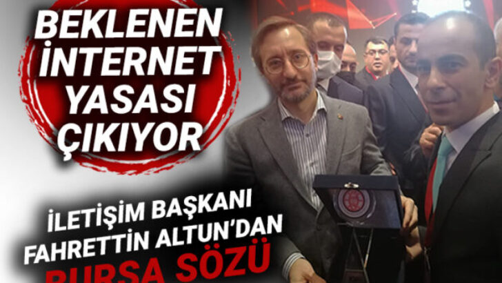 Altun: İnternet Yasası yeni yılda Meclis’te