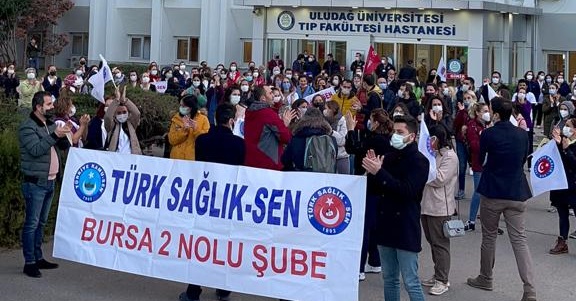 Türk Sağlık Eylemde! “Hakkımızı İstiyoruz!”