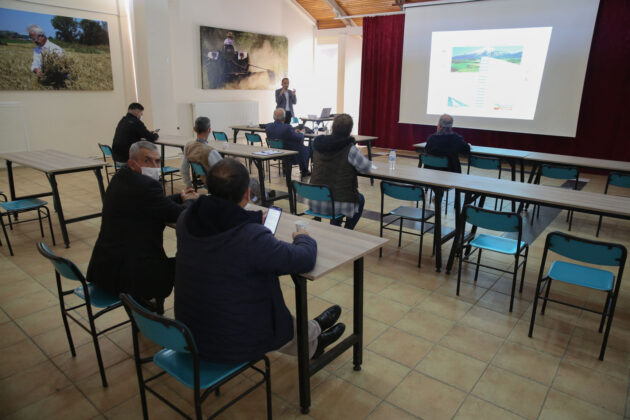 Çiftçi Evi’nde ceviz yetiştiriciliği eğitimi