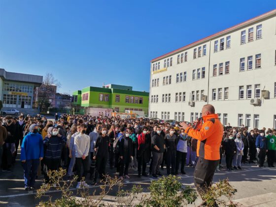 YILDIRIM’DA OKULLARDA AFET EĞİTİMİ