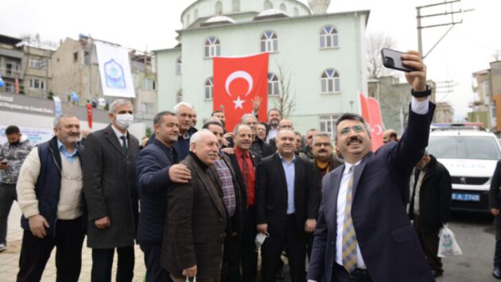 HELVALIPINAR CAMİ MEYDANI VE ÇOCUK PARKI YILDIRIM’A ÇOK YAKIŞTI