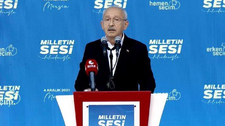 Mersin mitinginde konuştu: Onu göndereceğiz