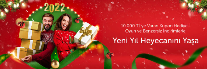 n11’den yeni yıla özel, her hafta 1 kişiye 10 bin TL  değerinde kupon hediyesi!