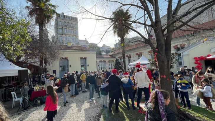 GSÜMED, İstanbul Accueil ve Institut Français Türkiye’nin ortaklaşa düzenlediği Marché de Noël etkinliğiyle yeni yıl coşkusu erken başladı