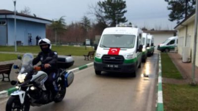Bursa’da kazada şehit olan 4 itfaiye eri son yolculuğuna uğurlandı