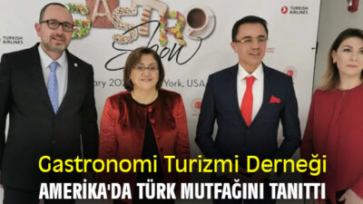 Gastronomi Turizmi Derneği New York’da Türk Mutfağını Tanıttı