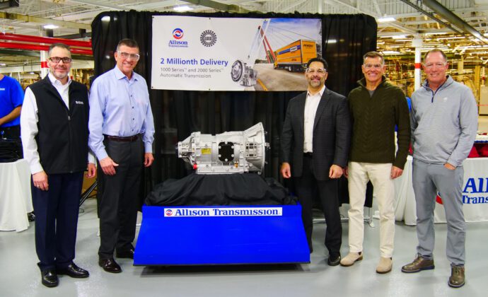 Allison Transmission, 2 Milyonuncu 1000/2000 Serisi Şanzımanını Üretti