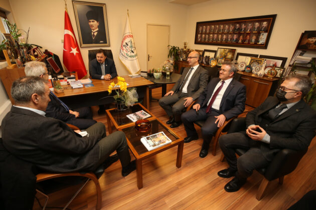 Başkan Erdem’den TBB yönetimine seçilen Altun’a ziyaret