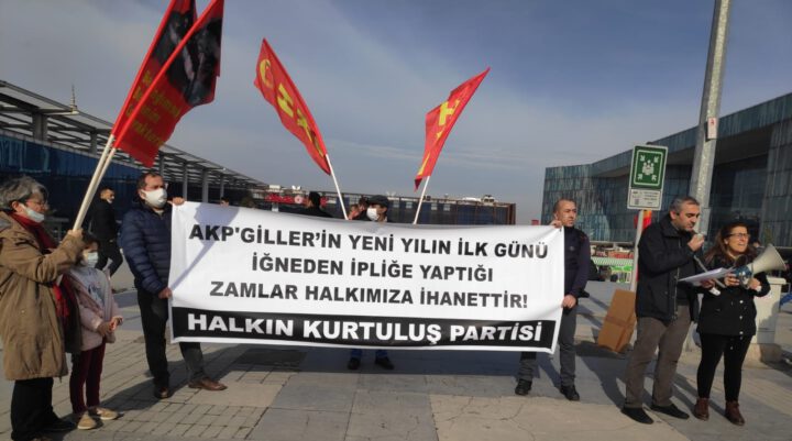 HKP BURSA’DA ZAMLARI PROTESTO ETTİ