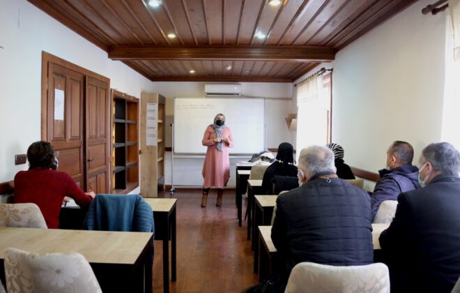 DEĞİRMEN MİLLET KIRAATHANESİ’NDE YENİ YILIN İLK DERS ZİLİ ÇALDI