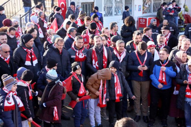 GÜRSU SARIKAMIŞ ŞEHİTLERİNİN İZİNDE YÜRÜDÜ