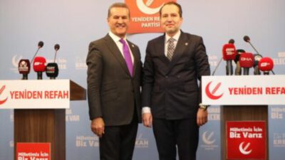 Mustafa Sarıgül, Fatih Erbakan’ı ziyaret etti