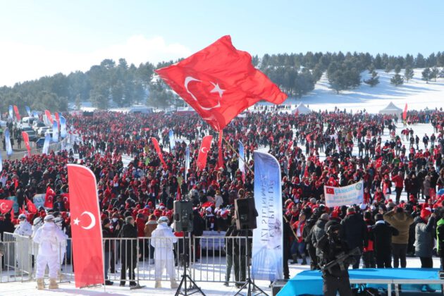 Sarıkamış Şehitleri, 107’nci yılda binlerce kişinin katıldığı yürüyüşle anıldı