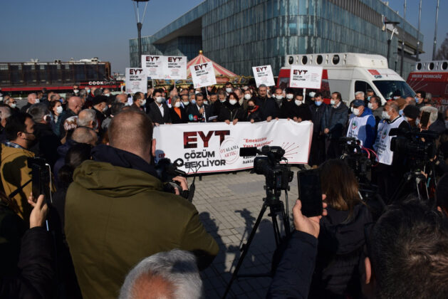 “EYT’LİLER AKP VE MHP ENGELİNE TAKILIYOR”