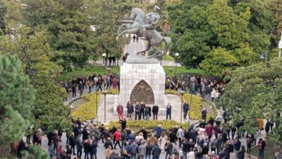 Samsun’daki Onur Anıtı’na Yönelik Çirkin Saldırının Ardından Başlatılan Atatürk Nöbeti’ne BAOB’dan Tam Destek!