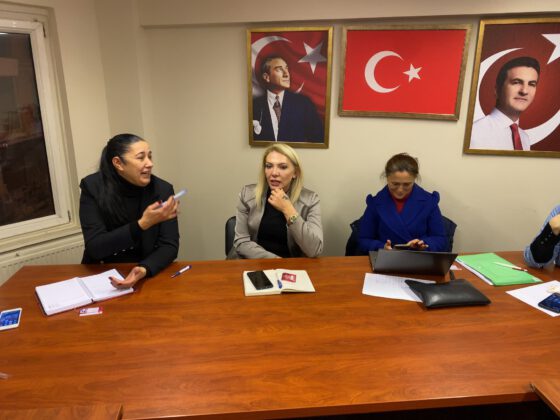 KADER YEĞİT’İN MYK TOPLANTISI’NDA KADIN VURGUSU