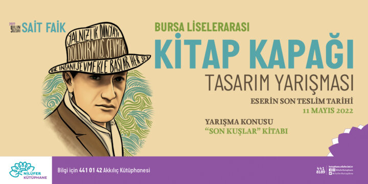 Öğrenciler Sait Faik’in “Son Kuşlar” kitabına kapak tasarlayacak