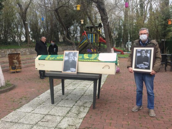 Can Ertan son yolculuğuna uğurlandı