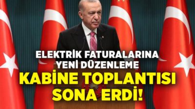 Erdoğan duyurdu! Elektrik faturalarına yeni düzenleme!