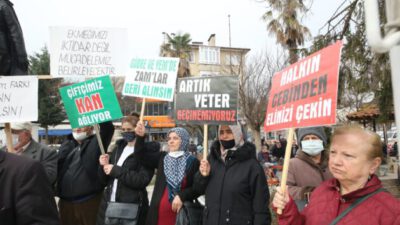 YENİŞEHİR ZAMLARA KARŞI TEK YÜREK OLDU!