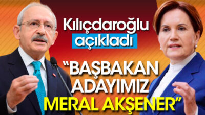 Başbakan Adayımız Akşener!