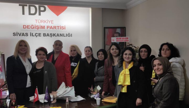 TEŞKİLAT BAŞKANI SEDA KUTSAL’DAN SİVAS KADIN KOLLARINA TAM PUAN