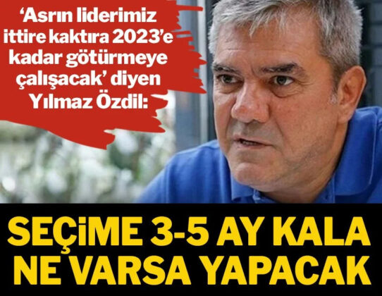 Erdoğan, kendisini güçlü görseydi yarın sabah erken seçim yapardı