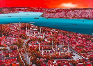 Alev Özas’ın Başka Bir Tepeden isimli Kişisel Sergisi Üsküdar’da açılıyor