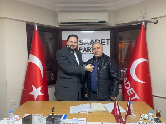 Yeniden Refah Partisi Gemlik Kurucu İlçe Başkanı Saadet Partisine Geri Döndü!..