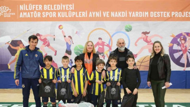 NİLÜFER BELEDİYESİ’NDEN AMATÖR SPOR KULÜPLERİNE DESTEK