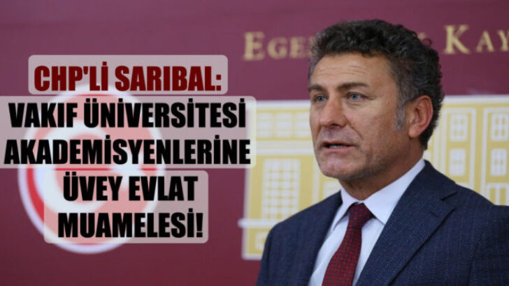 Vakıf üniversitesi akademisyenlerine üvey evlat muamelesi