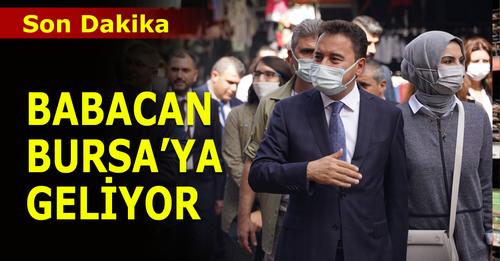 DEVA Partisi Genel Başkanı Ali Babacan Bursa’ya geliyor!
