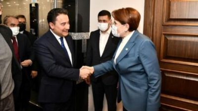 Babacan’dan Akşener’e ziyaret