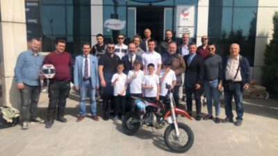 TSYD BURSA MOTOSİKLETÇİLERI AĞIRLADI