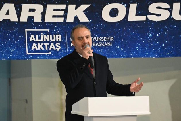 Alinur Aktaş açıkladı…Bursa’ya müjde!