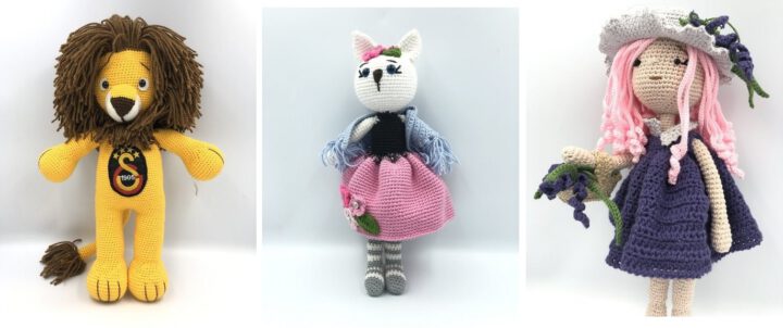 Agucuk Bebe’den Sevimli Amigurumi Oyun Arkadaşları