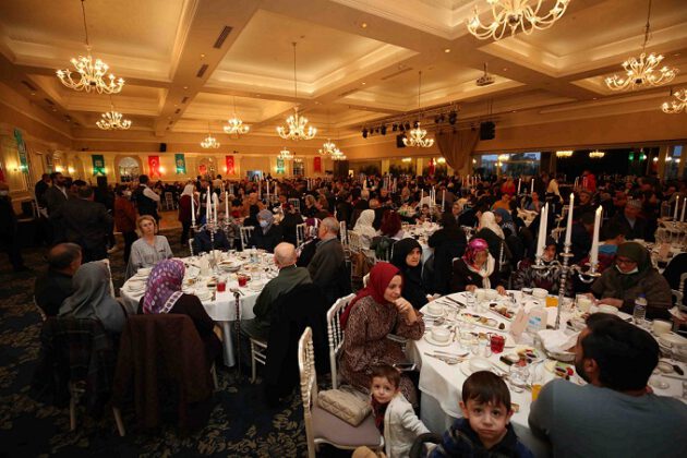 ŞEHİT AİLELERİ VE GAZİLER İFTARDA BİR ARAYA GELDİ