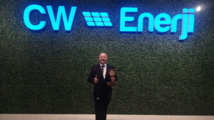 Antalya Ticaret ve Sanayi Odası’ndan CW Enerji’ye ödül