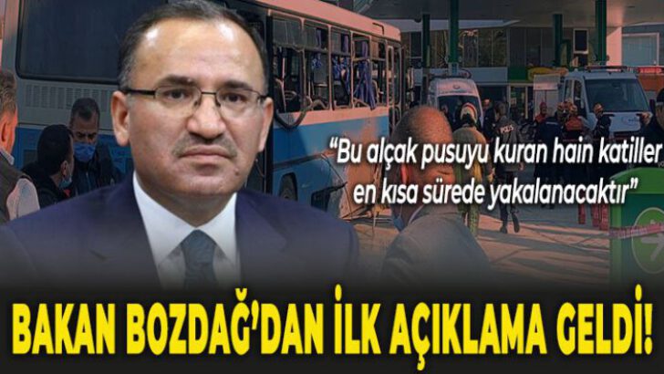 Bakan Soylu ve Bakan Bozdağ hain saldırı ardından Bursa’da