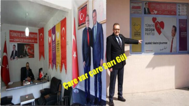 TÜRKİYE DEĞİŞİM PARTİSİ BÜROSUNA KAVUŞTU