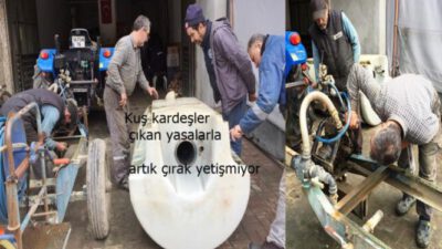 KUŞ KARDEŞLER ÇIKAN YASALARLA ÇIRAK YETİŞMİYOR